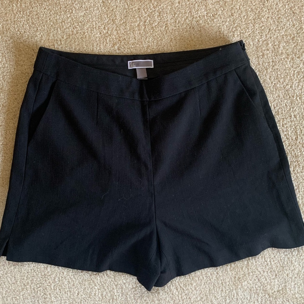 Black High Waisted Shorts